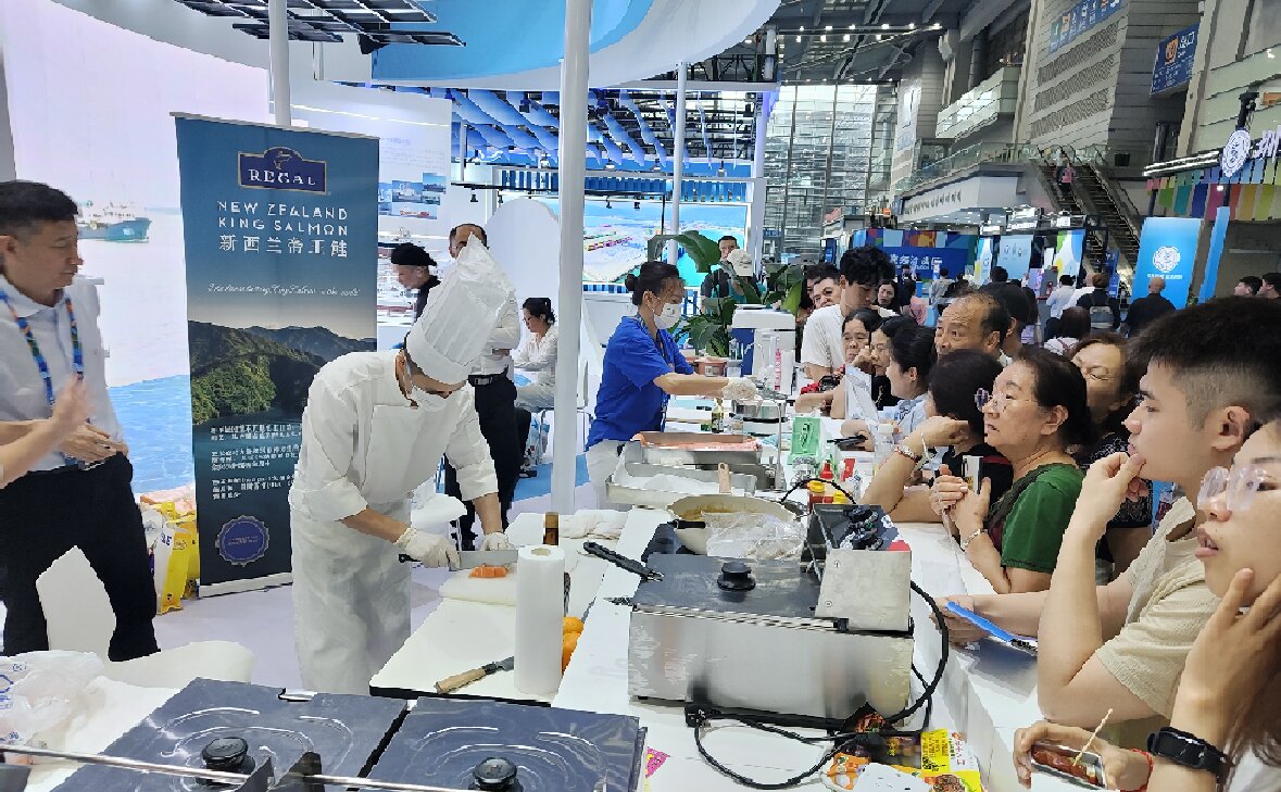 海納百川迎客來，漁潤萬家禮香臻——潤控食品亮相2024深圳國際漁業(yè)博覽會